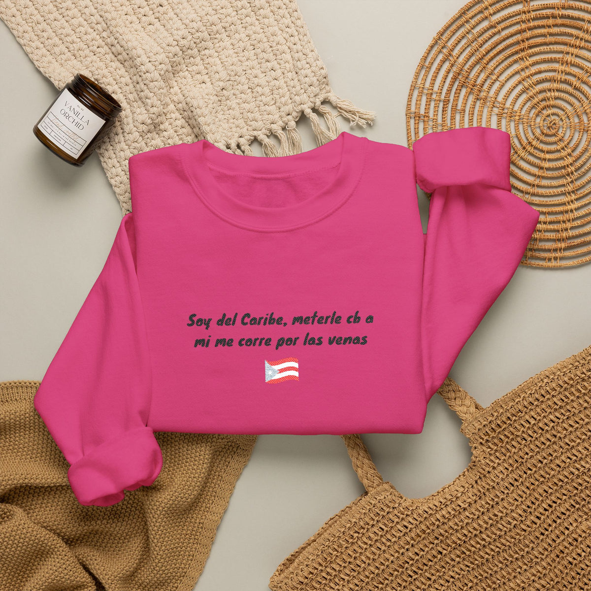 Spanish Patriotic Phrase - “Soy del Caribe, méterle cb a mi me corre por las venas”