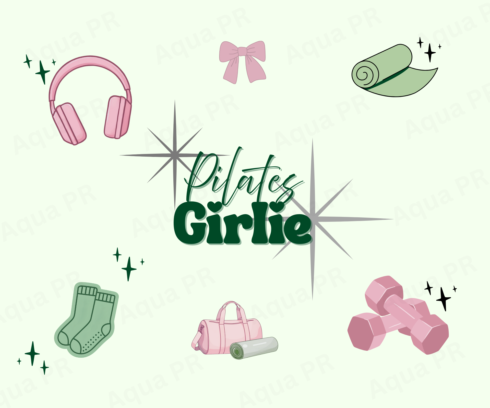 Pilates Girlie - Botella 20oz