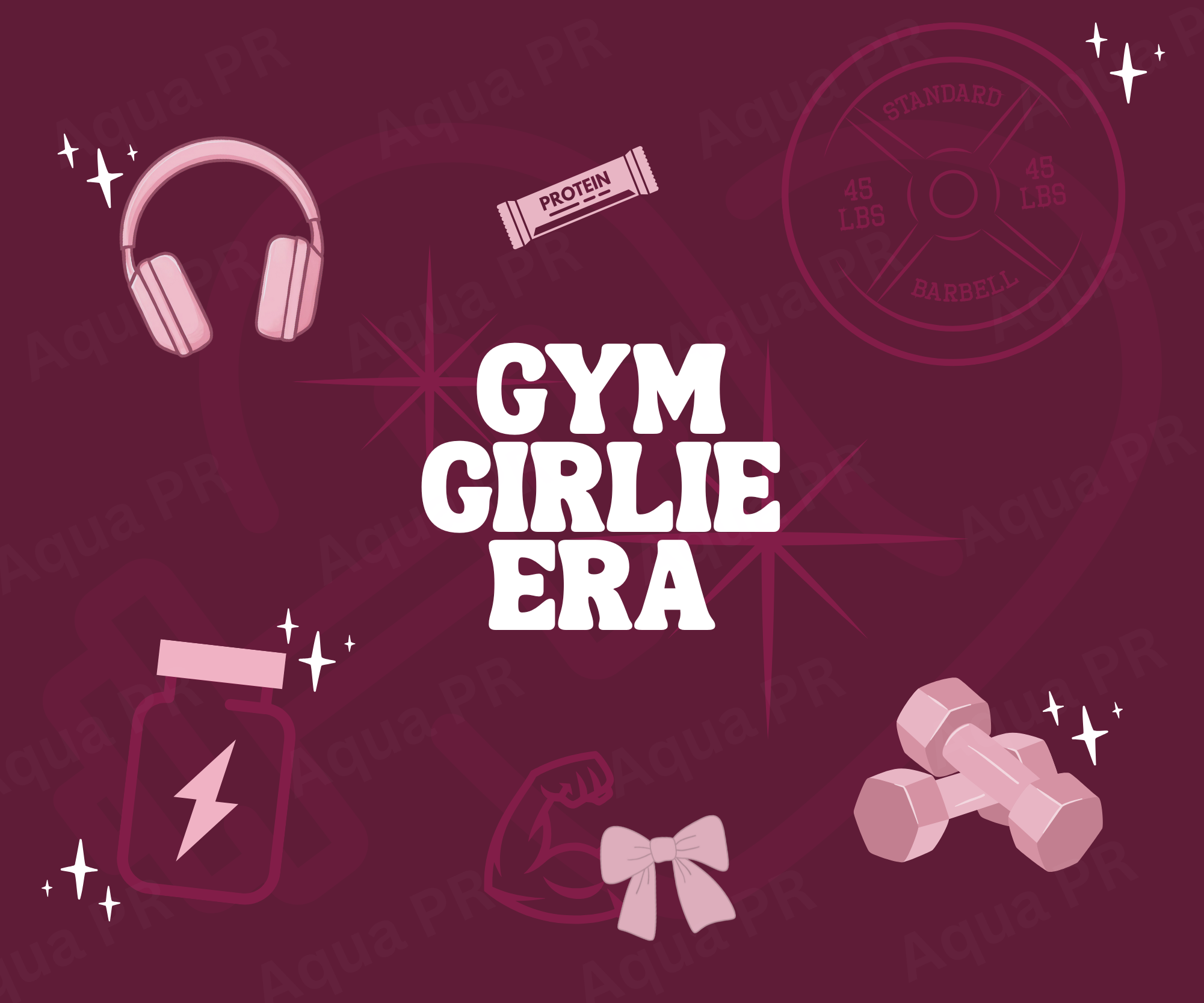 Gym Girlie - Botella 20oz